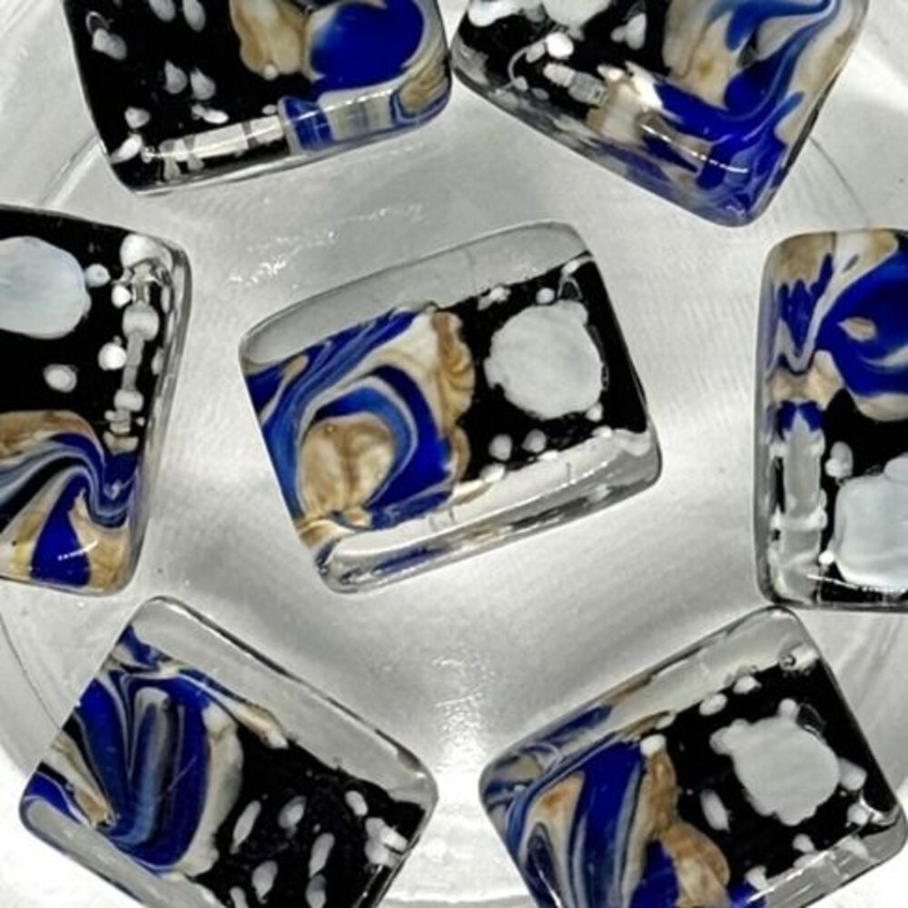 7pcs Beads for Jewelry Making Lampwork Beads #22113 - Picture 3 of 4